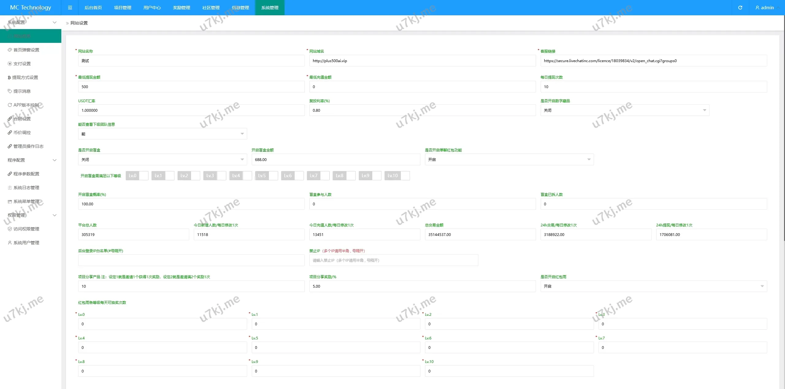 多个语言投资返利源码源码/IM社区/10级分销