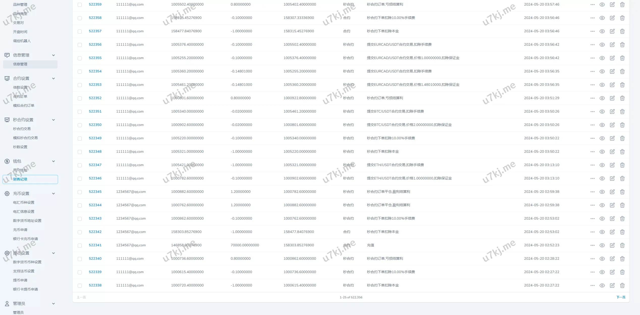 FX7综合外汇交易所源码/合约挂单交易/秒合约交易/K线全局控源码