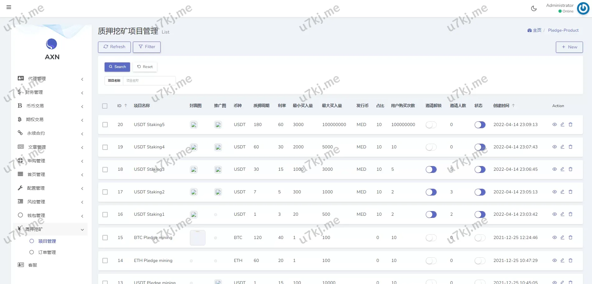 区块代码精品所源码/质押挖矿/15国语言交易平台源码