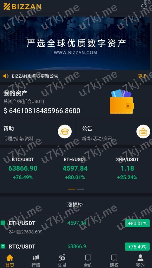 完整版bizzan币严源码 多个语言交易所 币币交易永续合约期权 otc交易